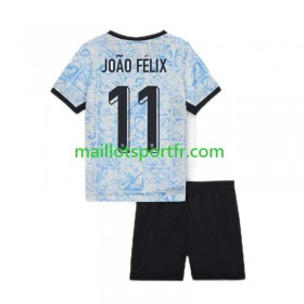 Maillot de Foot Portugal Joao Felix 11 Enfant Exterieur UEFA Euro 2024